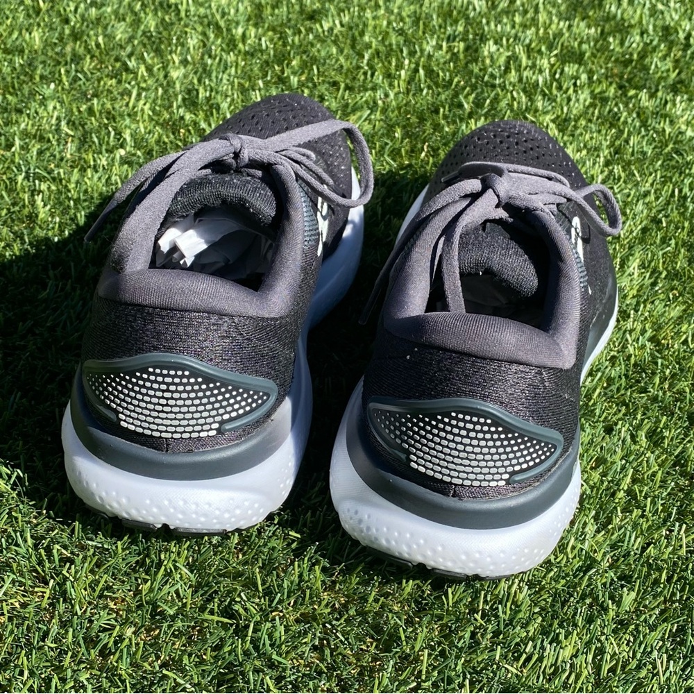 Brooks Ghost 16 Neutral Running Shoe Black/Grey/White 8 Medium - Picture 8 of 11